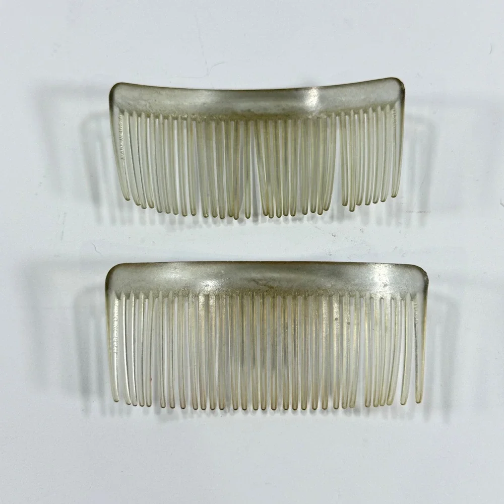 VTG Set of 2 Tilco Hair Side Combs 3